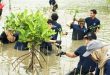 Universitas Pertamina Perkuat Pesisir Muara Gembong Lewat Aksi Tanam Mangrove