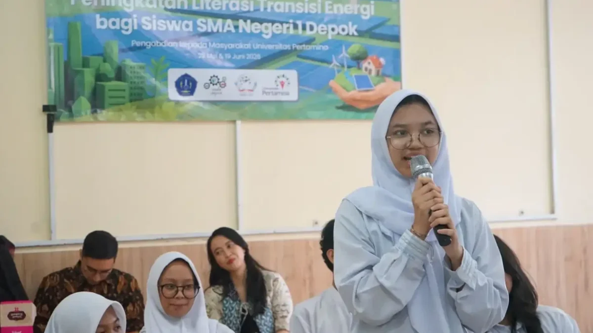 UPER Ajak Generasi Muda Depok Rancang Solusi Transisi Energi Lewat Proyek Kolaboratif